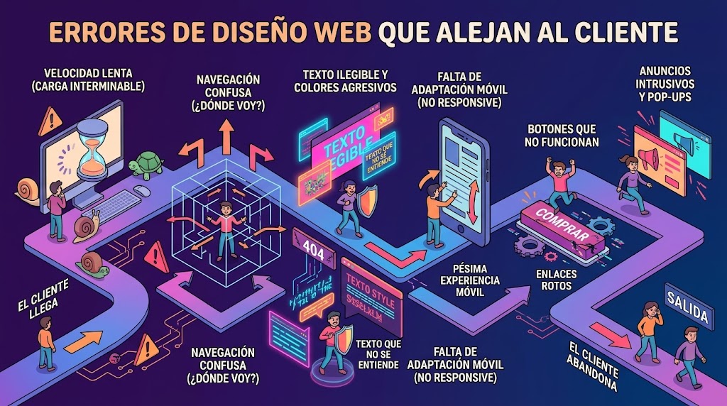 Errores de diseño web
